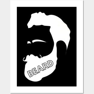 Beard Mustache Posters and Art